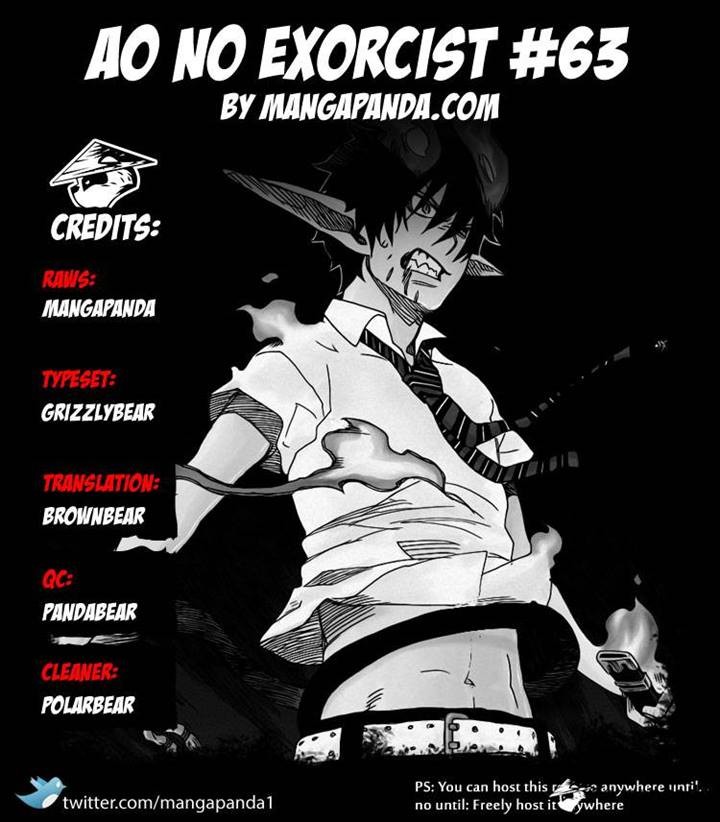 Ao no Exorcist Chapter 63 36